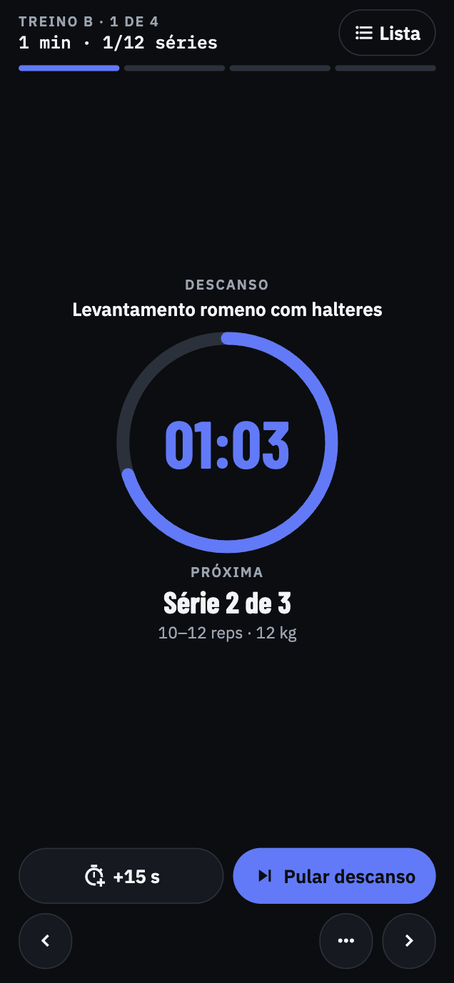 Descanso que avisa