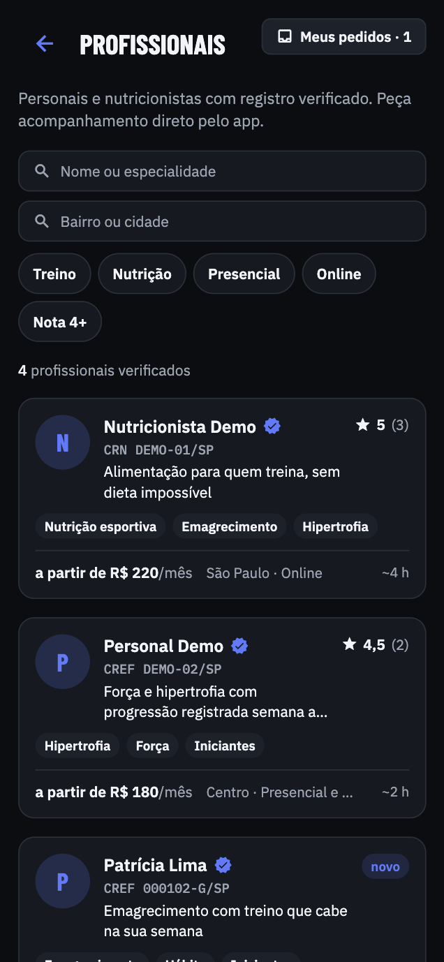 O aluno encontra você