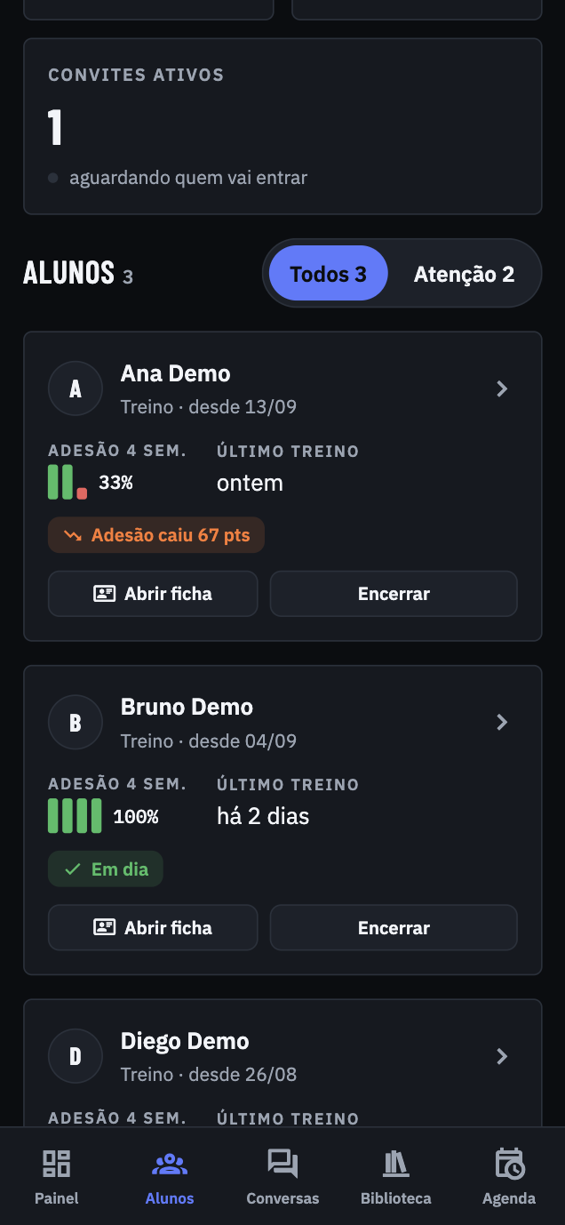 Seus alunos